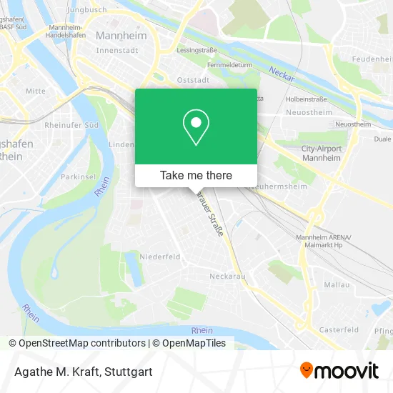 Карта Agathe M. Kraft