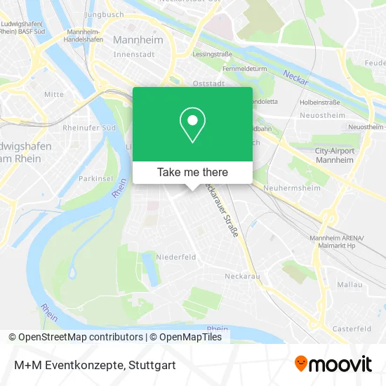 Карта M+M Eventkonzepte