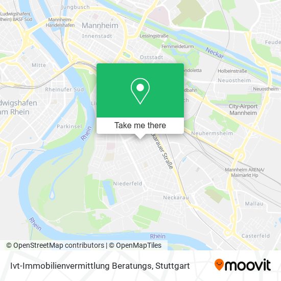 Ivt-Immobilienvermittlung Beratungs map