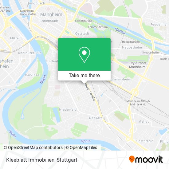 Kleeblatt Immobilien map
