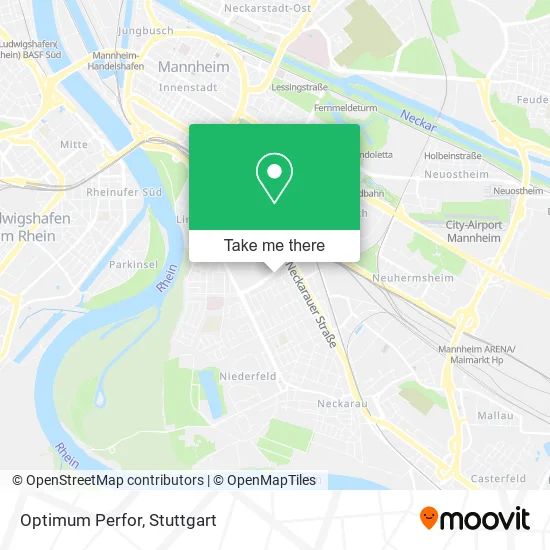 Карта Optimum Perfor