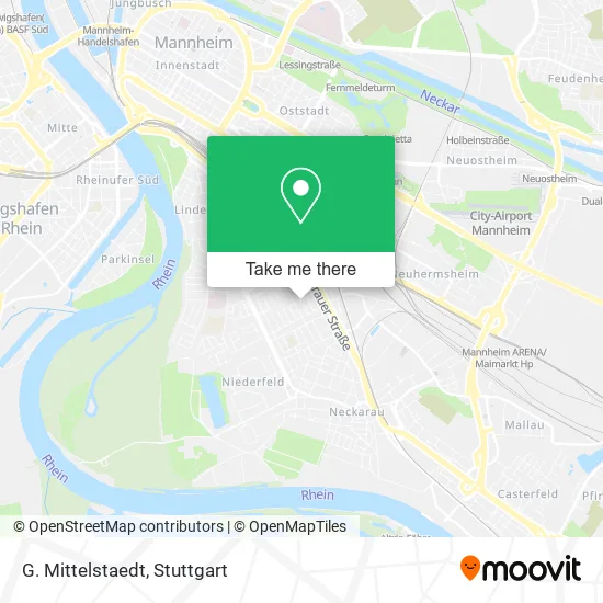 Карта G. Mittelstaedt