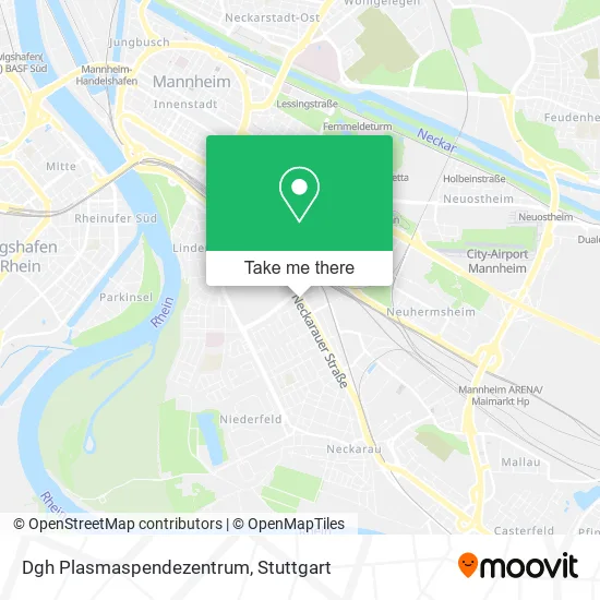 Карта Dgh Plasmaspendezentrum
