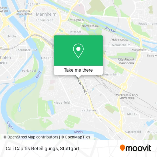 Карта Cali Capitis Beteiligungs