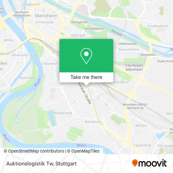 Карта Auktionslogistik Tw