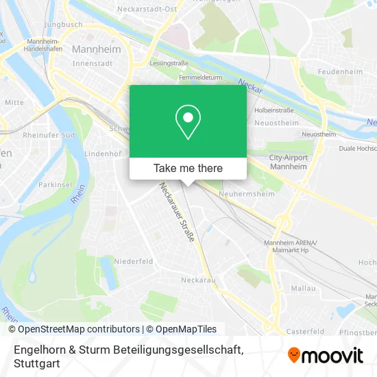 Карта Engelhorn & Sturm Beteiligungsgesellschaft