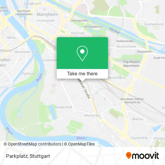Parkplatz map