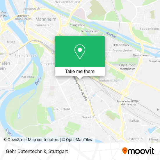 Карта Gehr Datentechnik