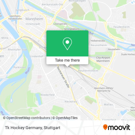 Tk Hockey Germany map