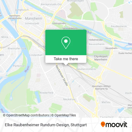 Карта Elke Raubenheimer Rundum-Design