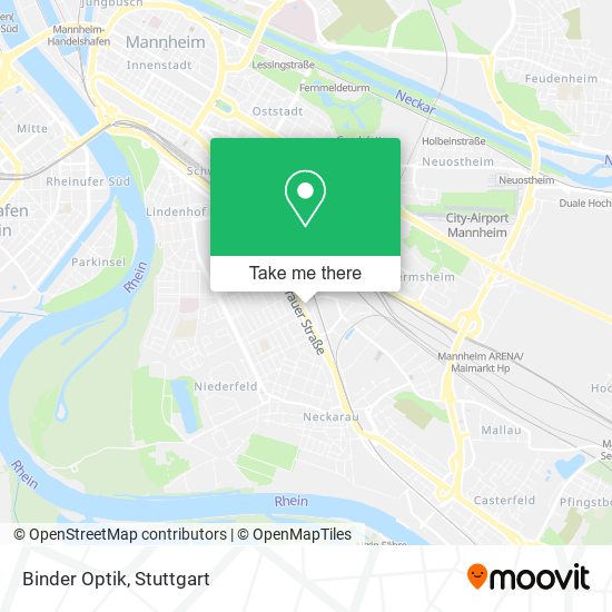 Карта Binder Optik