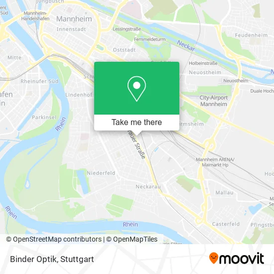 Карта Binder Optik