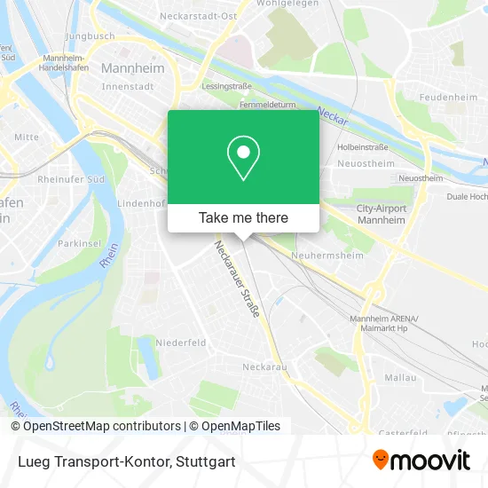 Карта Lueg Transport-Kontor