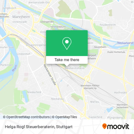 Карта Helga Rogl Steuerberaterin