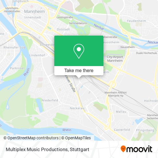 Multiplex Music Productions map