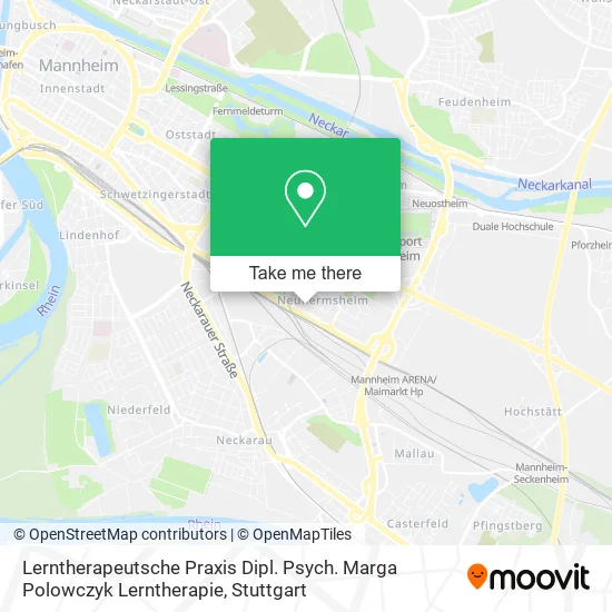 Карта Lerntherapeutsche Praxis Dipl. Psych. Marga Polowczyk Lerntherapie