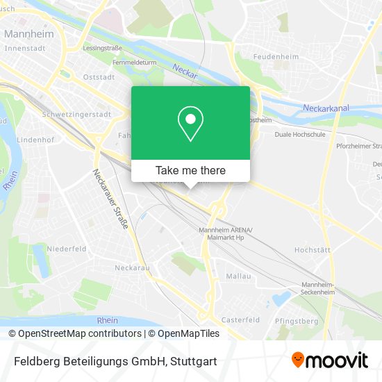 Карта Feldberg Beteiligungs GmbH