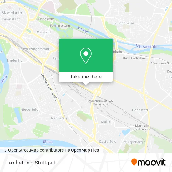 Карта Taxibetrieb