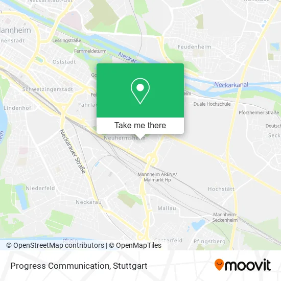 Карта Progress Communication