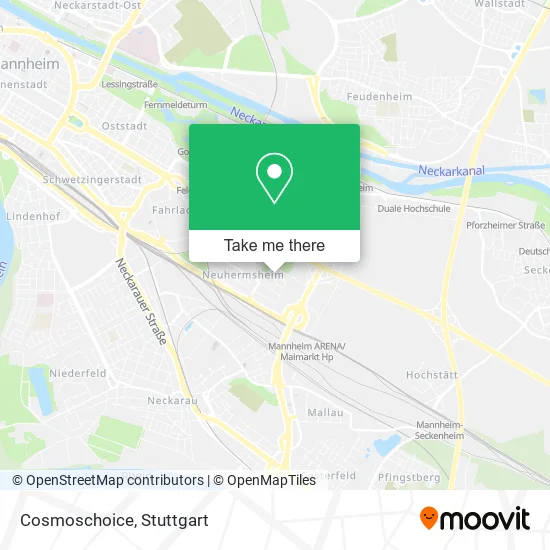 Карта Cosmoschoice