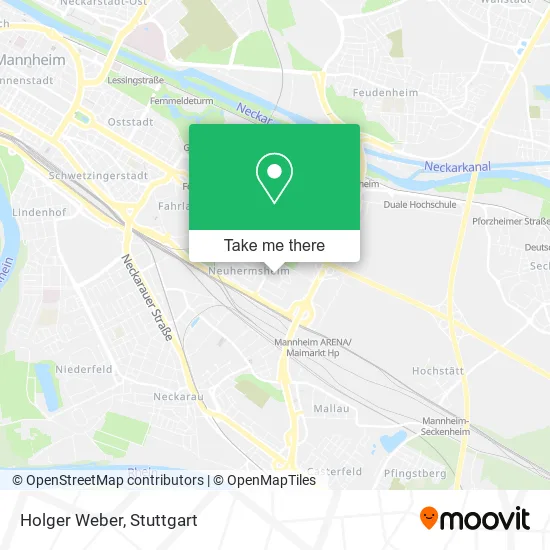 Карта Holger Weber