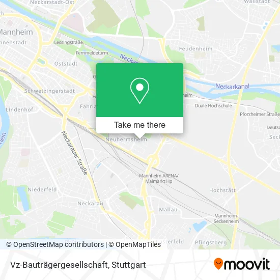 Карта Vz-Bauträgergesellschaft