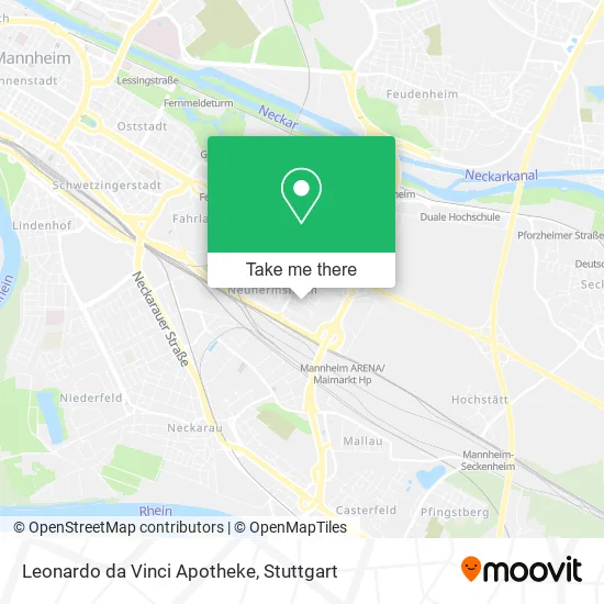Карта Leonardo da Vinci Apotheke