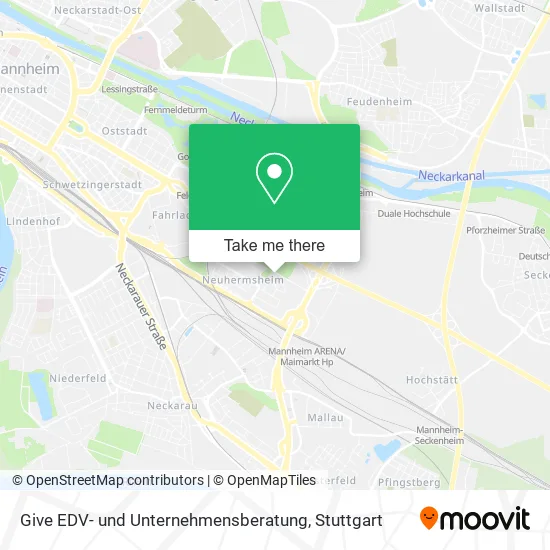 Карта Give EDV- und Unternehmensberatung