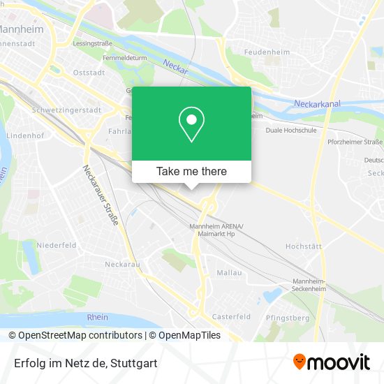 Erfolg im Netz de map