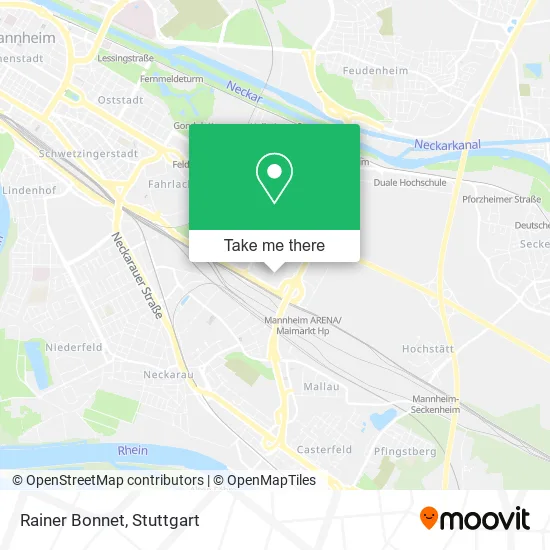 Карта Rainer Bonnet