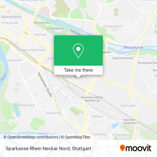 Sparkasse Rhein Neckar Nord map