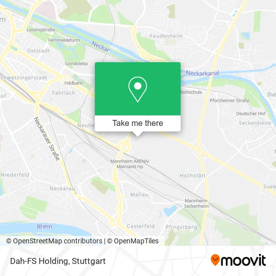 Dah-FS Holding map