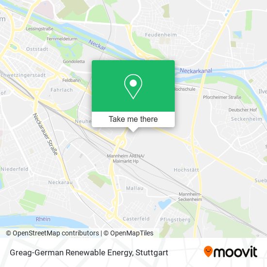Greag-German Renewable Energy map