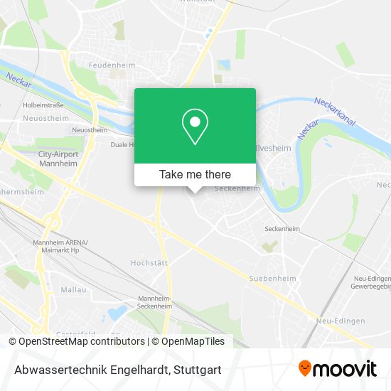Abwassertechnik Engelhardt map