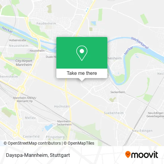Карта Dayspa-Mannheim