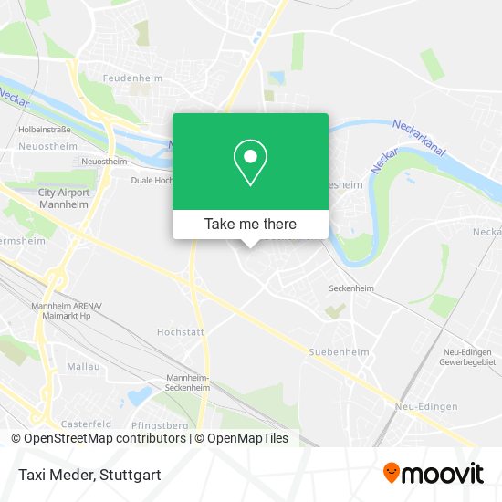 Taxi Meder map