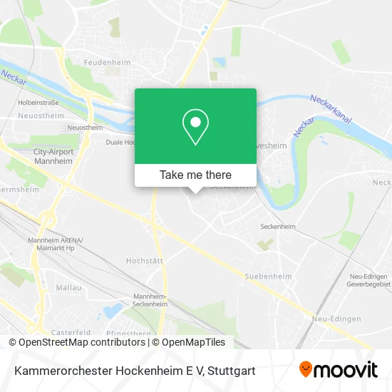 Карта Kammerorchester Hockenheim E V