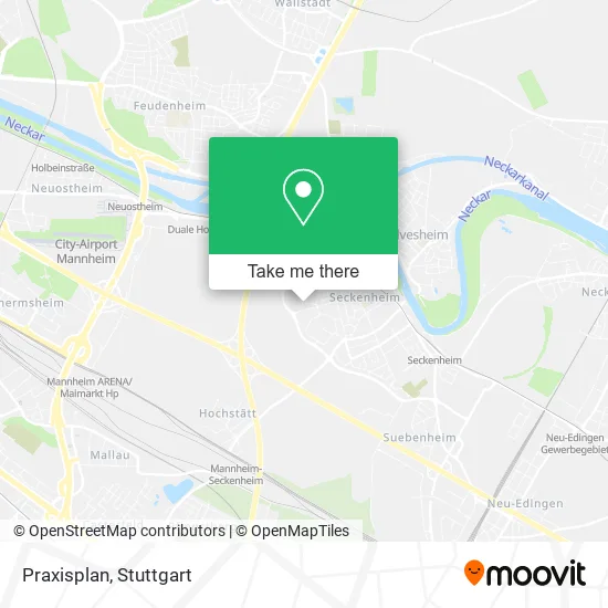 Карта Praxisplan
