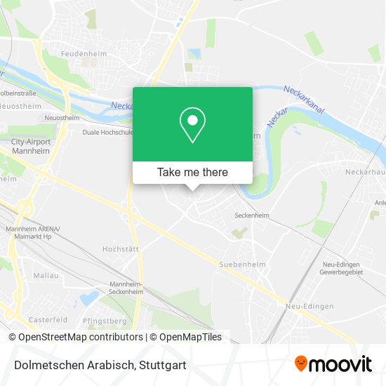 Карта Dolmetschen Arabisch