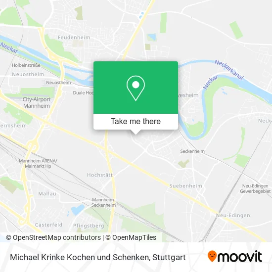 Карта Michael Krinke Kochen und Schenken
