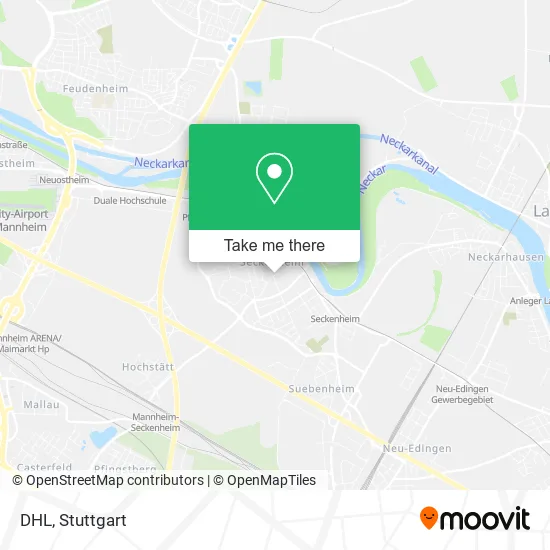 Карта DHL