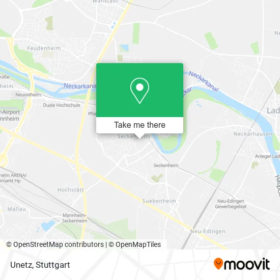 Карта Unetz