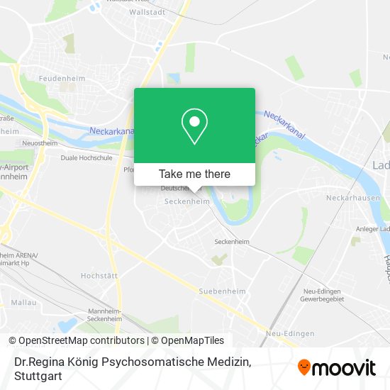 Dr.Regina König Psychosomatische Medizin map