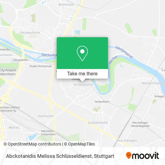 Карта Abckotanidis Melissa Schlüsseldienst