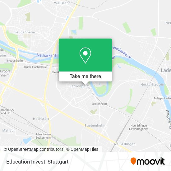 Education Invest map