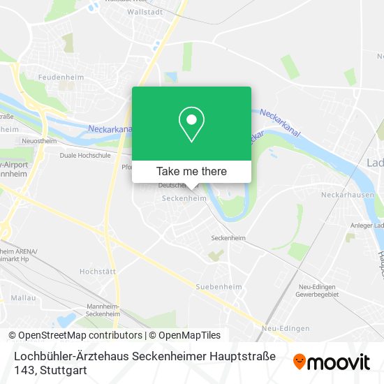 Lochbühler-Ärztehaus Seckenheimer Hauptstraße 143 map
