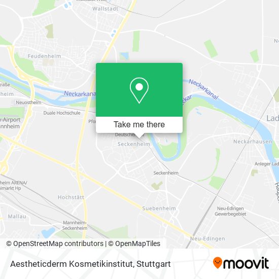 Aestheticderm Kosmetikinstitut map