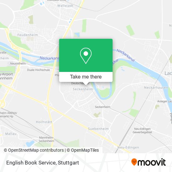Карта English Book Service