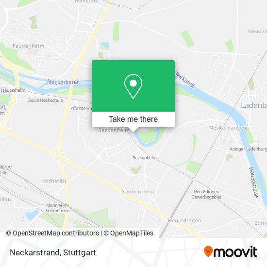 Карта Neckarstrand