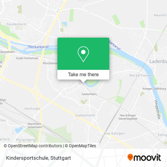 Карта Kindersportschule